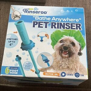 Rinseroo Pet Rinser with Foot Hose